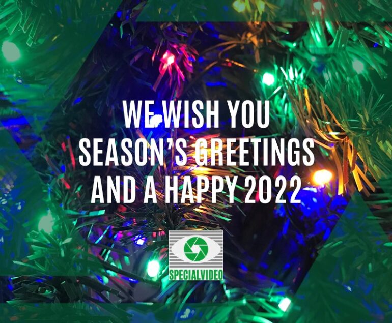 We Wish You Season's Greetings and a Happy New 2022